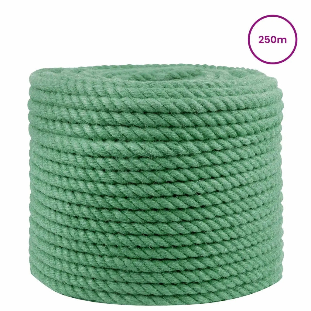 Corda di Juta 14 mm Verde 100% juta Tossa 42011771