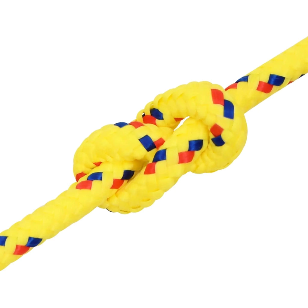 Corda multiuso 10 mm 500 m Giallo PP 645 kg Carico massimo 3473179