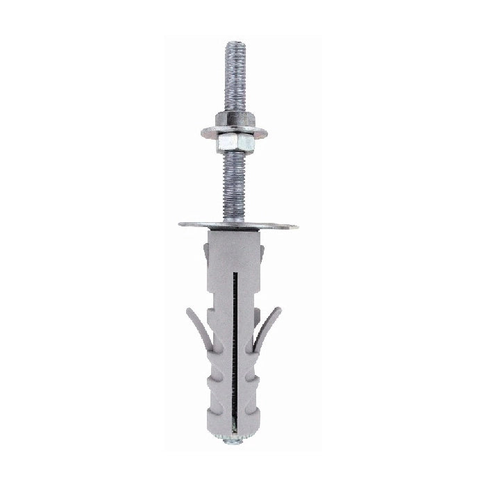 TASSELLO CON DOPPIA VITE ZINCATA- Tass 9x40 Sporgenza M4x40- FRIUL- pezzi 100