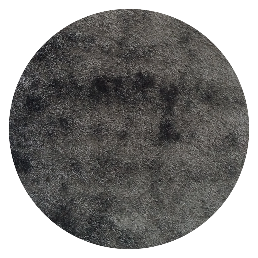 Latisa, Tappeto Altezza Pelo 35 mm 100% Poliestere, 67x67 cm Nero Antracite