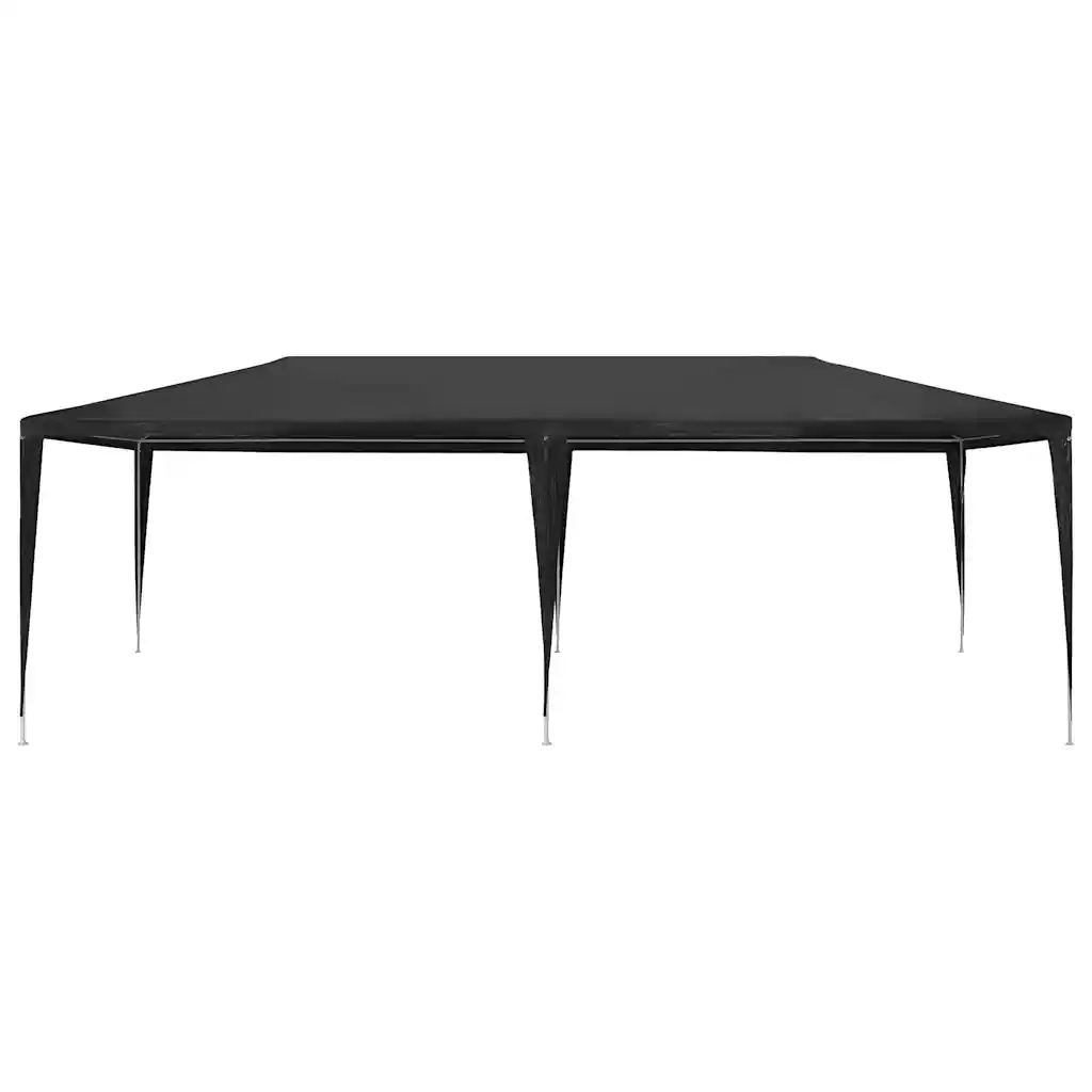 Tenda per Feste 3x6 m in PE Antracite 45088