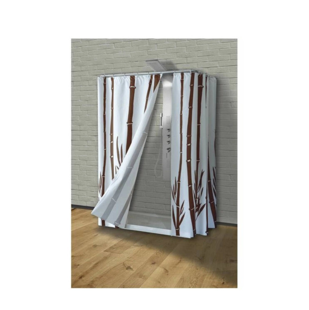 Tenda in Bamboo marrone 240 x 200 cm