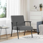 poltrona Grigio scuro 59 x 75 x 78 cm Tessuto 42017671