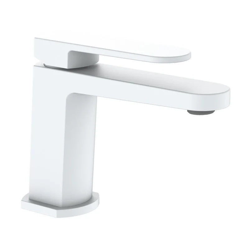 Miscelatore lavabo bianco con piletta click clack - serie Venere