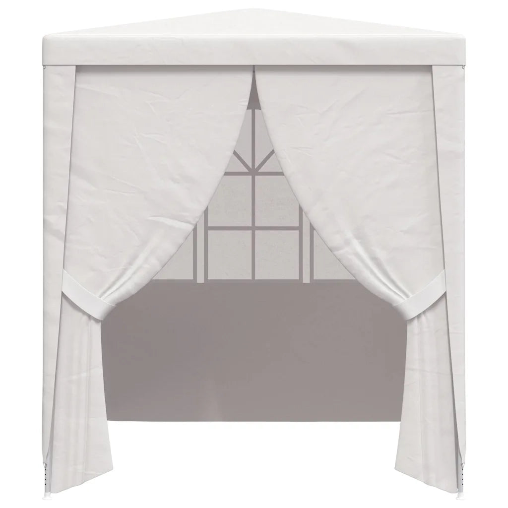Gazebo Professionale con Pareti 2x2 m Bianco 90 g/m² 48516