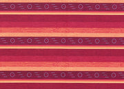 Copritutto Disegno Colorado - 260x280 - Rosso