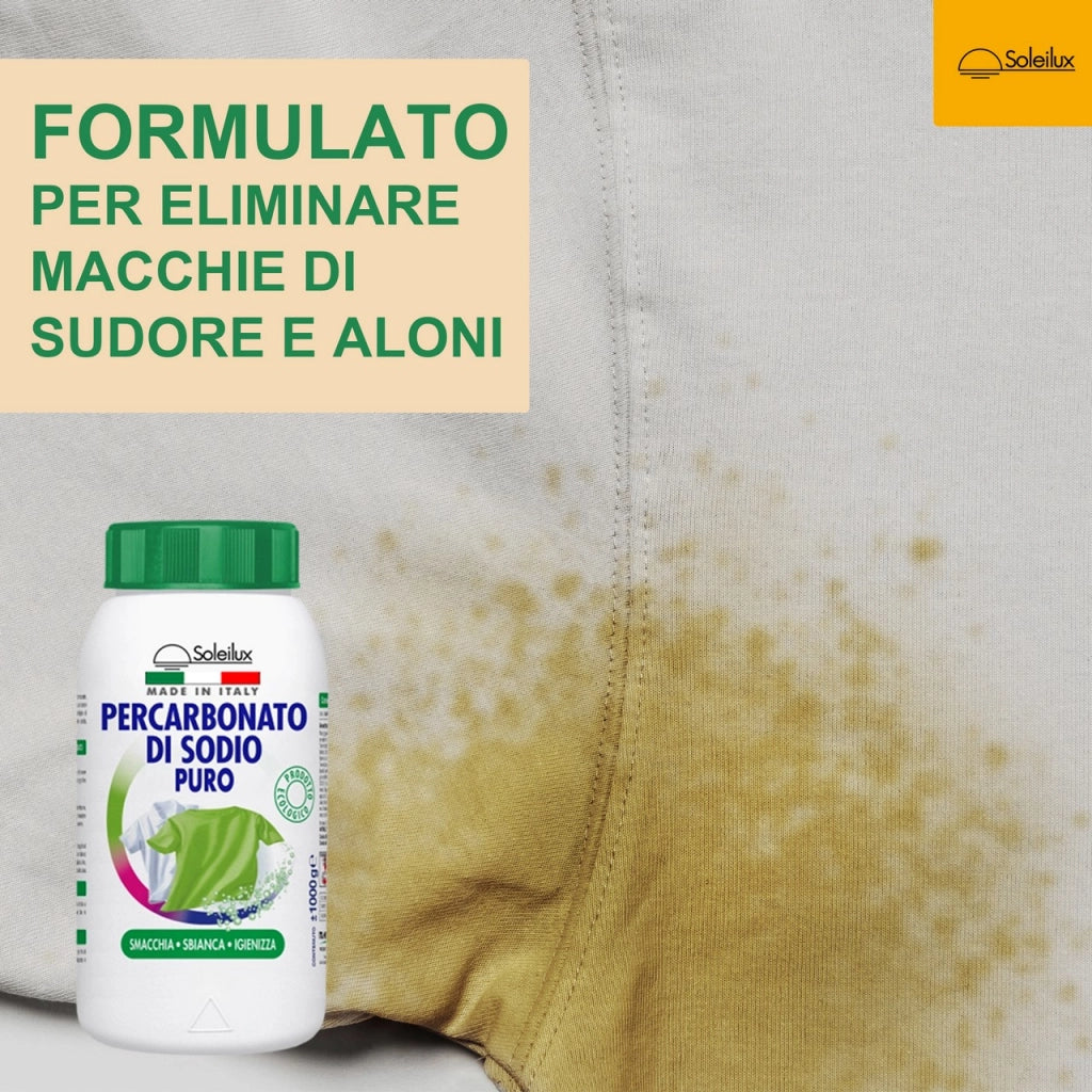 2 X  1 Kg Percarbonato di Sodio per Bucato Puro