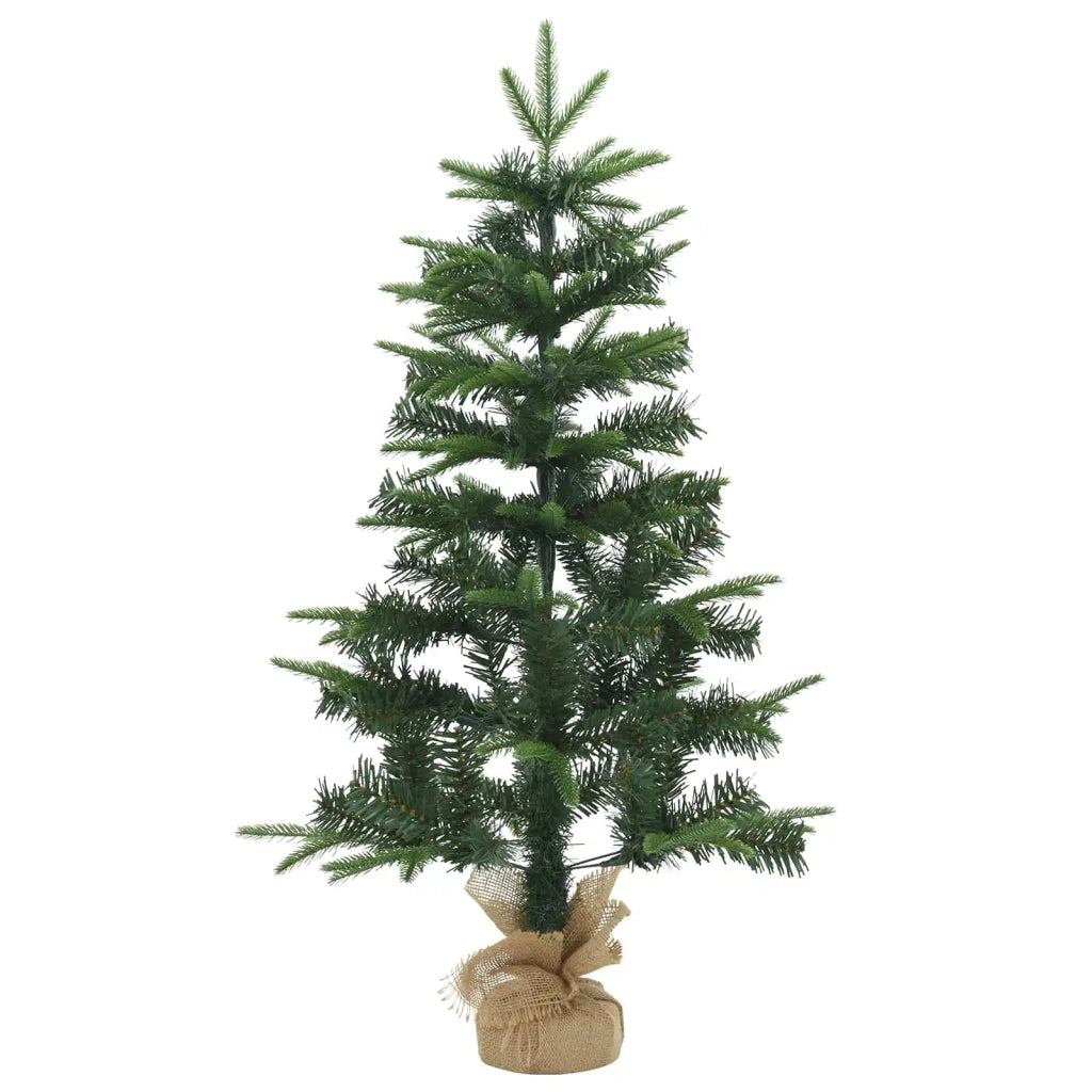 Set mini alberi di Natale 45 cm PVC e PE Verde 3468425