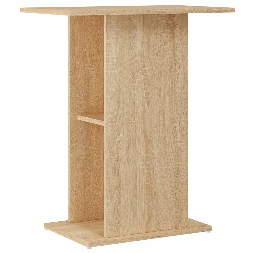 Supporto per acquario in rovere Sonoma 60,5x36x72,5 cm 833642