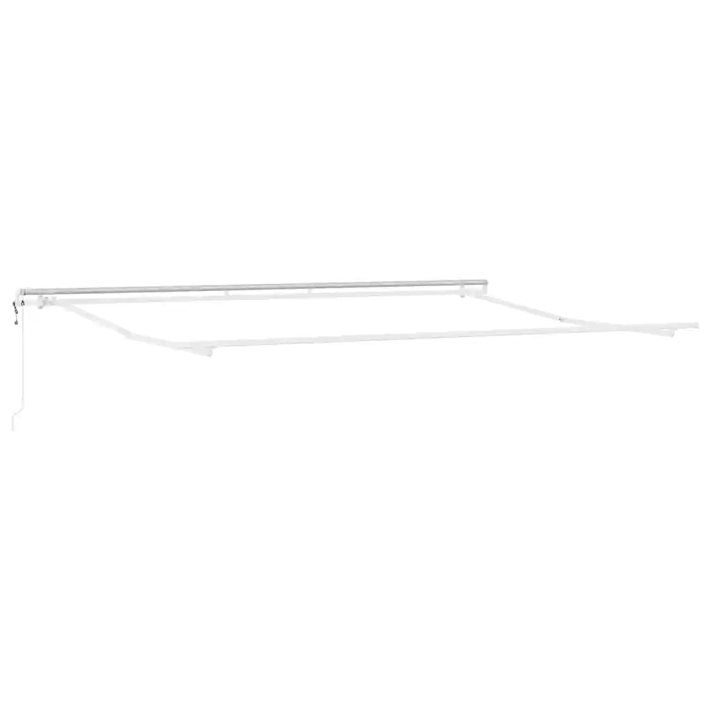 Tenda retrattile Multicolore 500 × 350 cm Tessuto e Alluminio 3331511