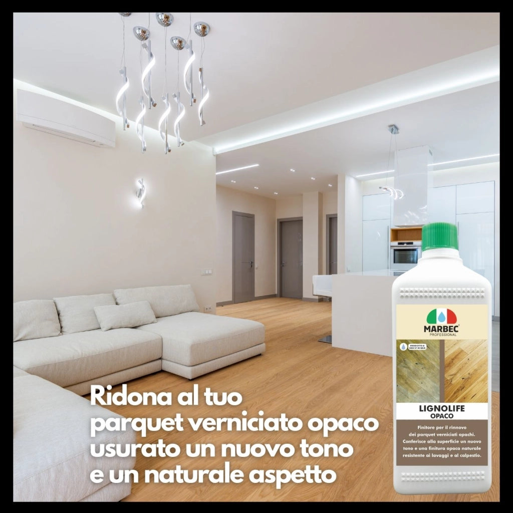 Prodotto per parquet rovinato LIGNOLIFE OPACO   1LT