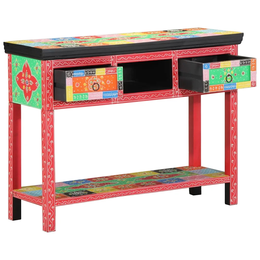 Tavolo consolle con cassetto Multicolore 100 x 30 x 77 cm 4017567