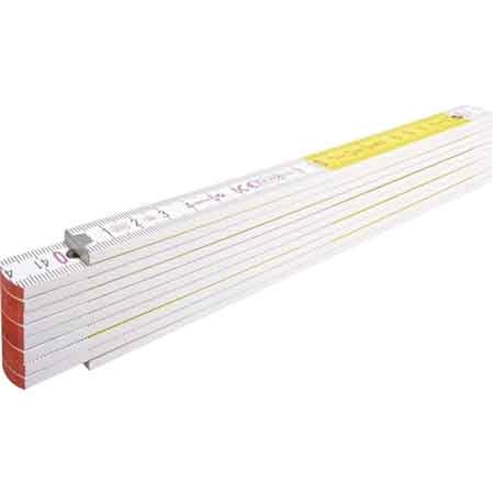 DOPPIO METRO IN LEGNO CON RIVETTI STABILA - STABILA