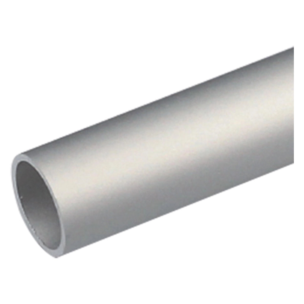Profilo per Fai da Te Tipo Tondo 2 Col. Uniko Argento 8 Pezzi 20 X in Alluminio 1 Mt