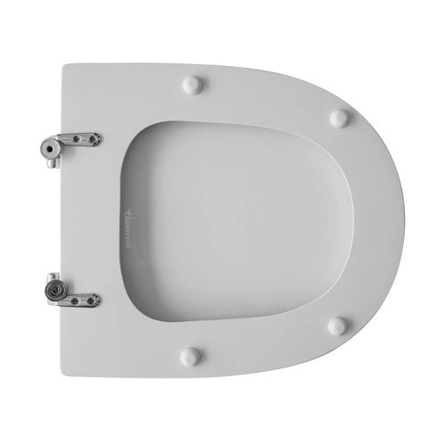 SEDILE WC PER SENESI VASO MIZAR FORMA 4- Bianco - Cerniere C espansione- CW- pezzi 1