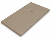 Piatto doccia ARDESIA 75x110 cm Cuoio griglia Cuoio
