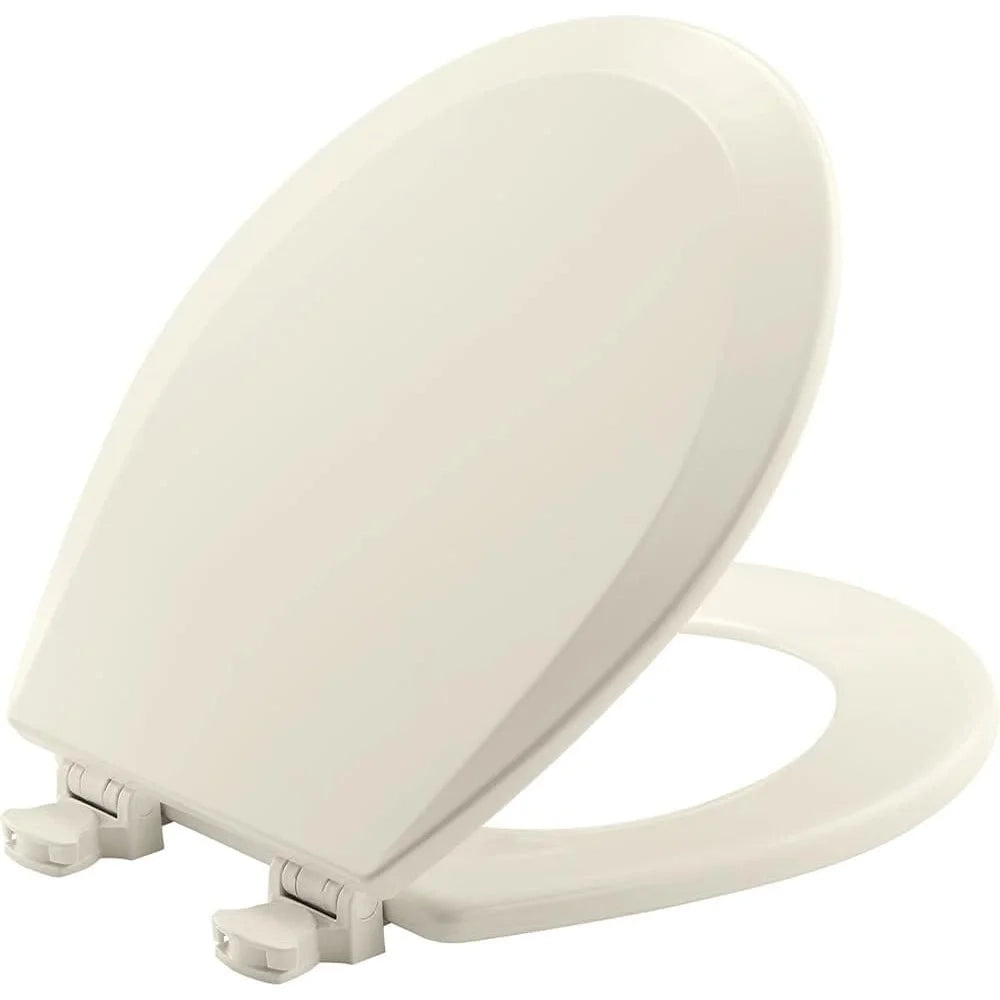 Bemis 500ec 162 - sedile per wc, rotondo, colore: argento