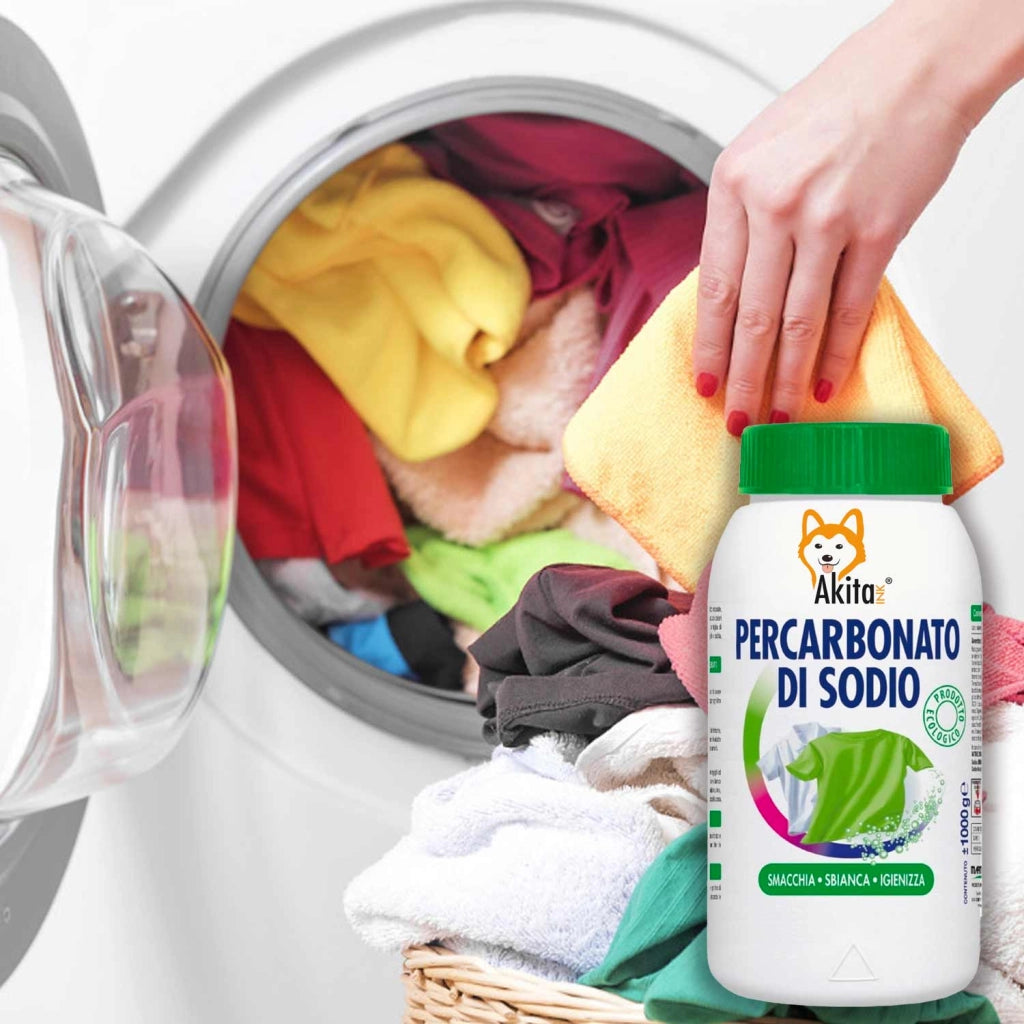 Akitaink Percarbonato di Sodio 4kg Ecologico e Sbiancante