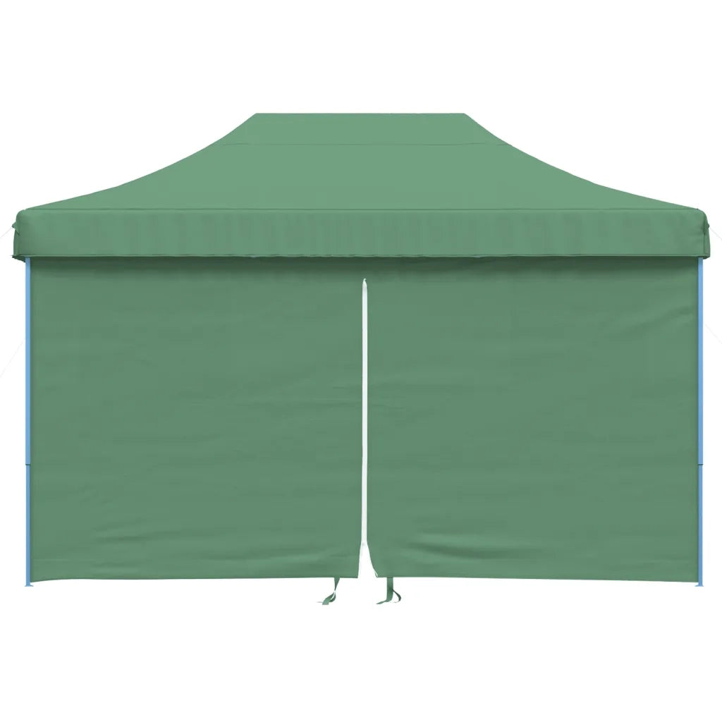 Tendone per Feste Pieghevole Pop-Up con 4 Pareti Verde 4004976