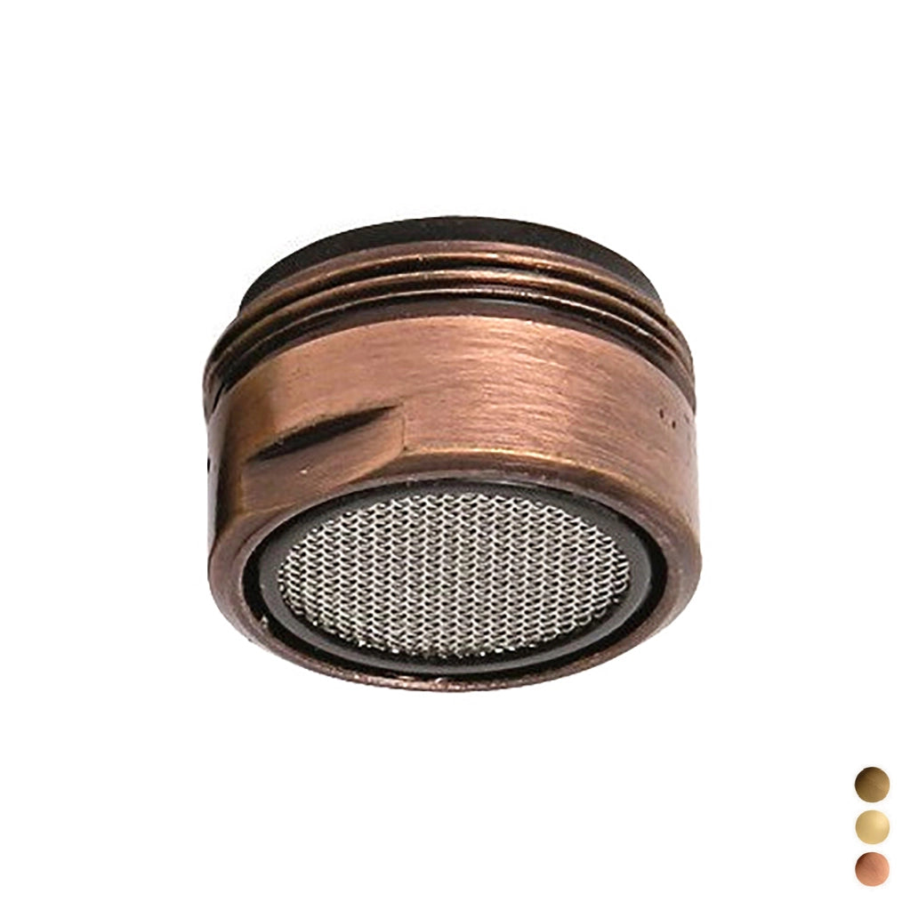 AERATORE CON FILTRO MASCHIO 24x1- M 24X1 - Bronzato- DEBOR- pezzi 1