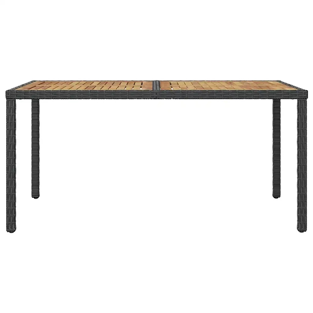 Set da Pranzo da Giardino 7 pz con Cuscini in Polyrattan 42913