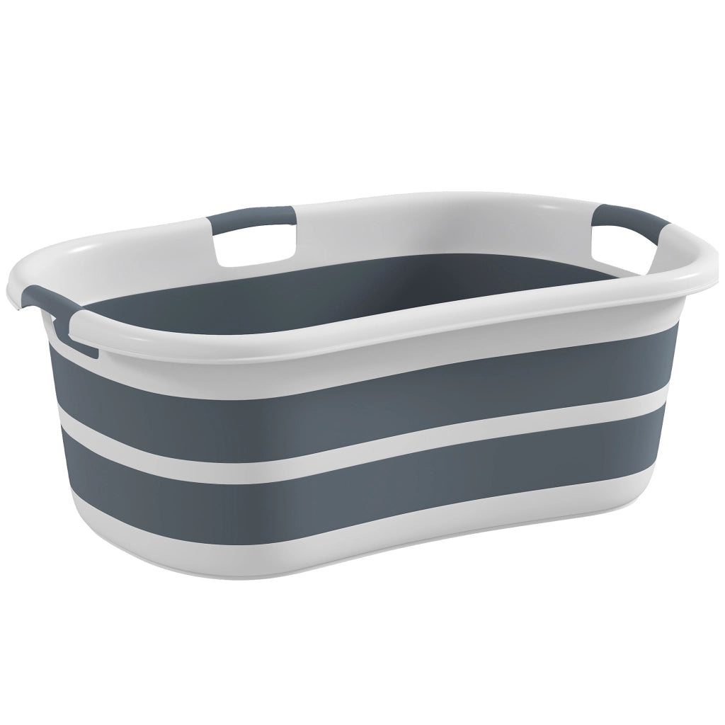 Vasca da Bagno per Cani Pieghevole Portatile con Scarico ¨C Xylo ¨C Grigio
