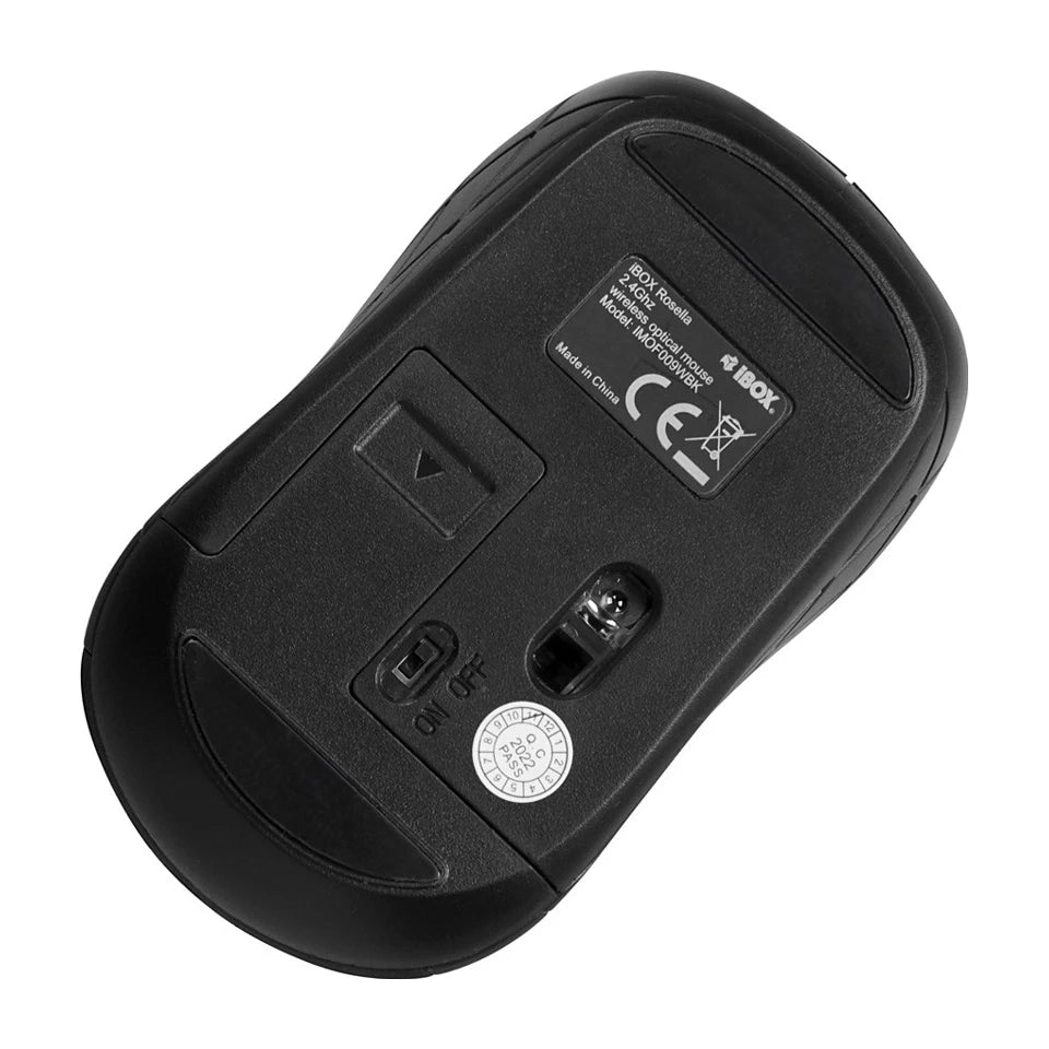 iBOX i009W Rosella mouse ottico wireless, blu