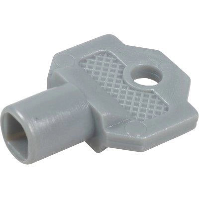 CHIAVE QUADRI ELETTRICI IMPRONTA QUADRA - PLASTICA MM 7X7- 25 pezzi