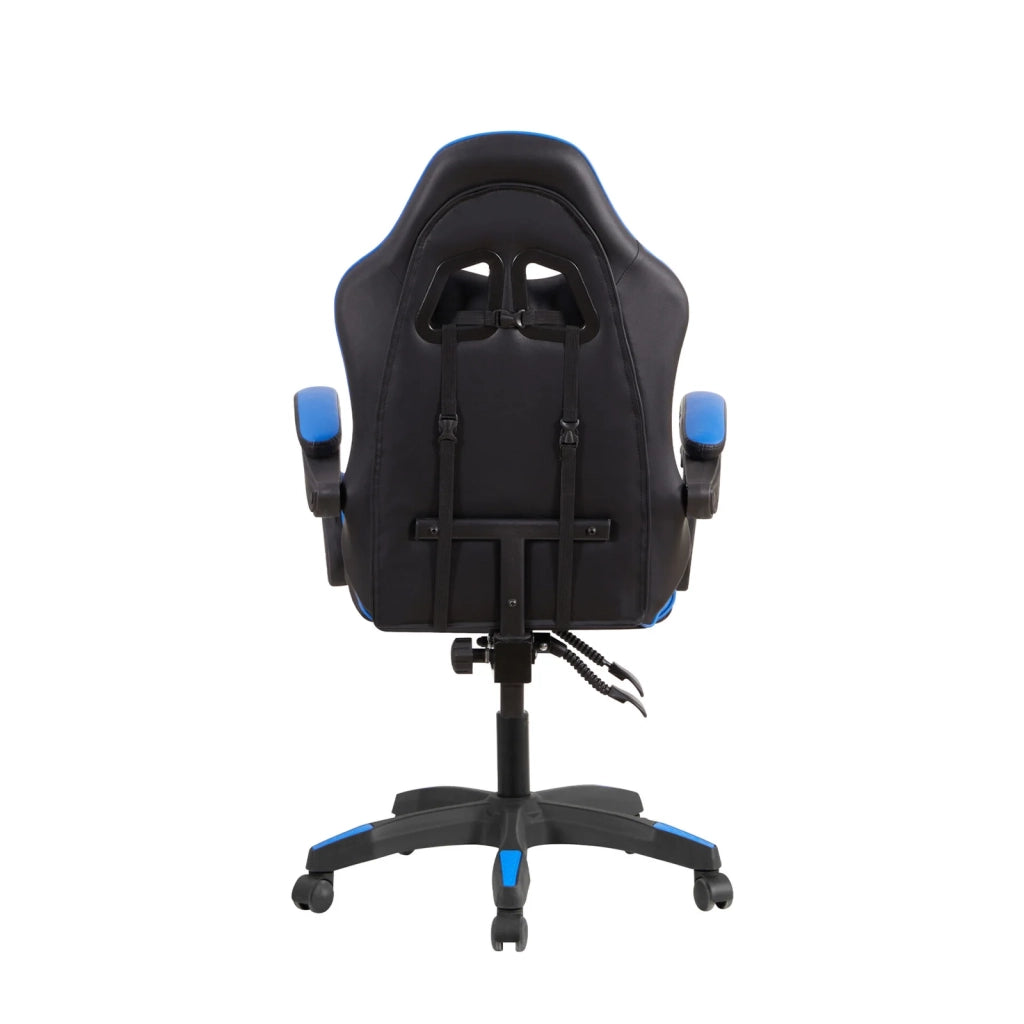 POLTRONA GAMING ALFA NERA/BLU SIMILP