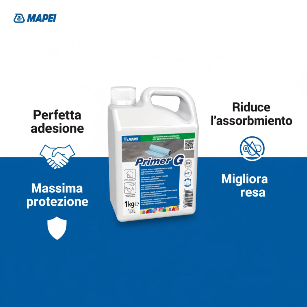 Primer resine sintetiche mapei primer g per superfici 1 kg