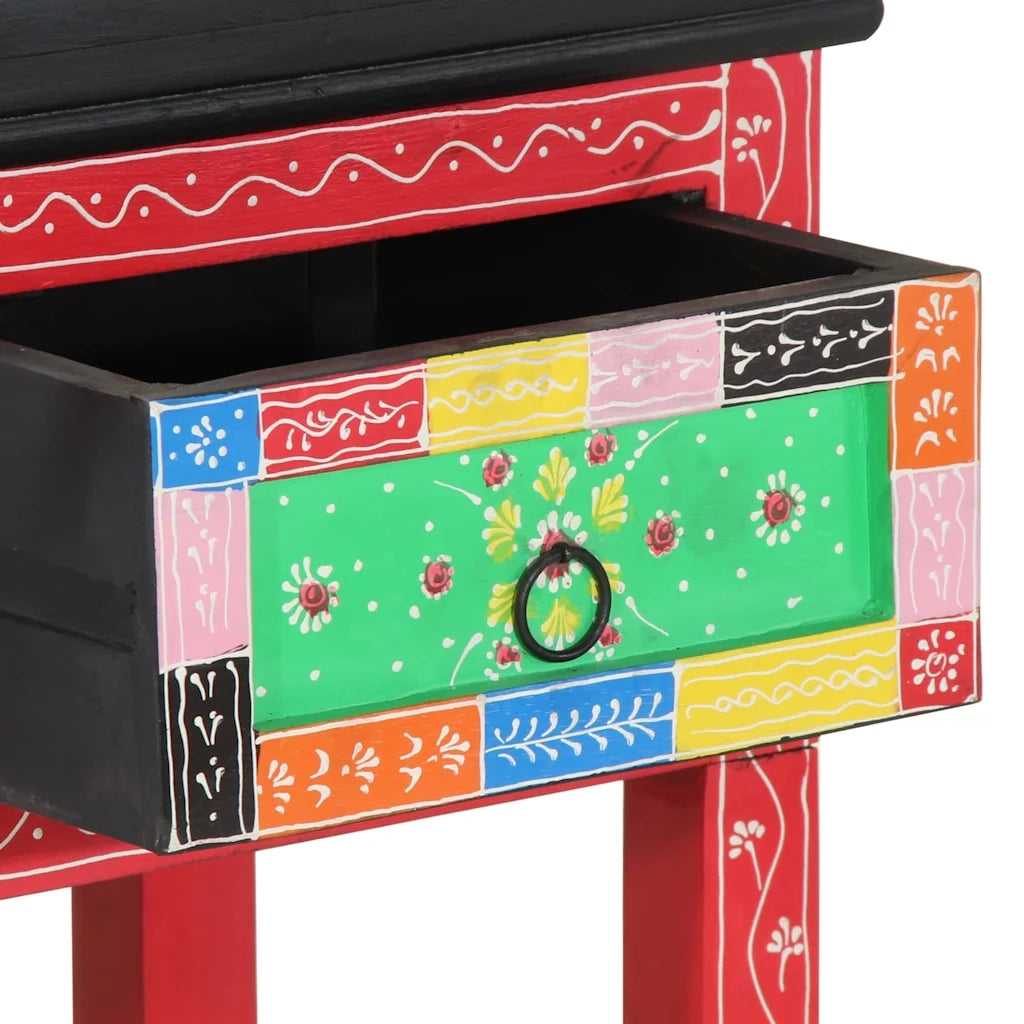 Tavolo consolle con cassetto Multicolore 100 x 30 x 77 cm 4017567