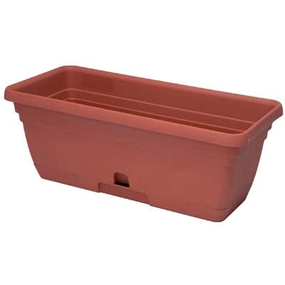 CASSETTA + RISERVA MAXI MELISSA ICS - PP TERRACOTTA CM 55X25 H.CM 21- 2 pezzi