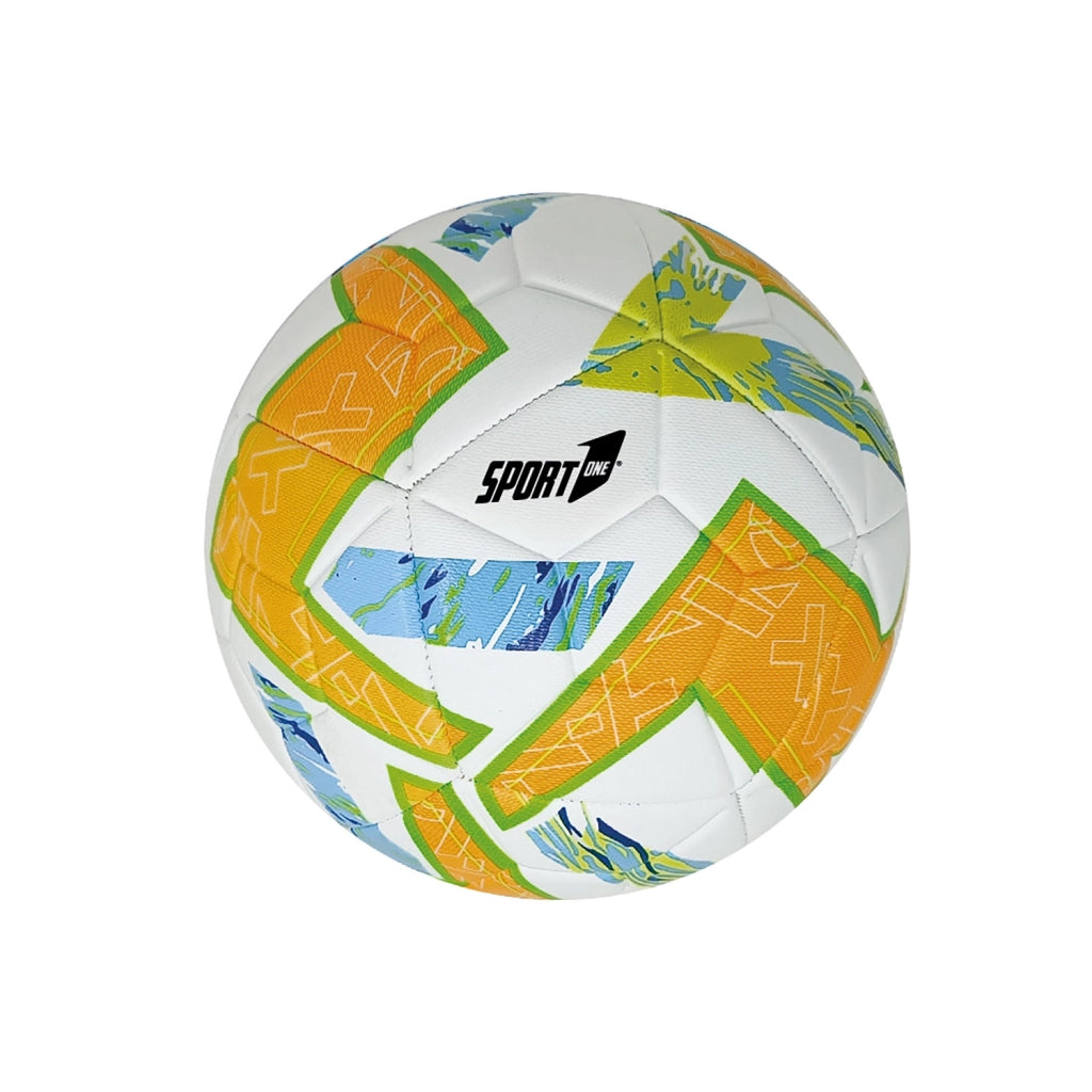 Pallone da Calcio Pro Misura 5 Cuoio Sintetico per Partite Allenamenti Colore Assortito