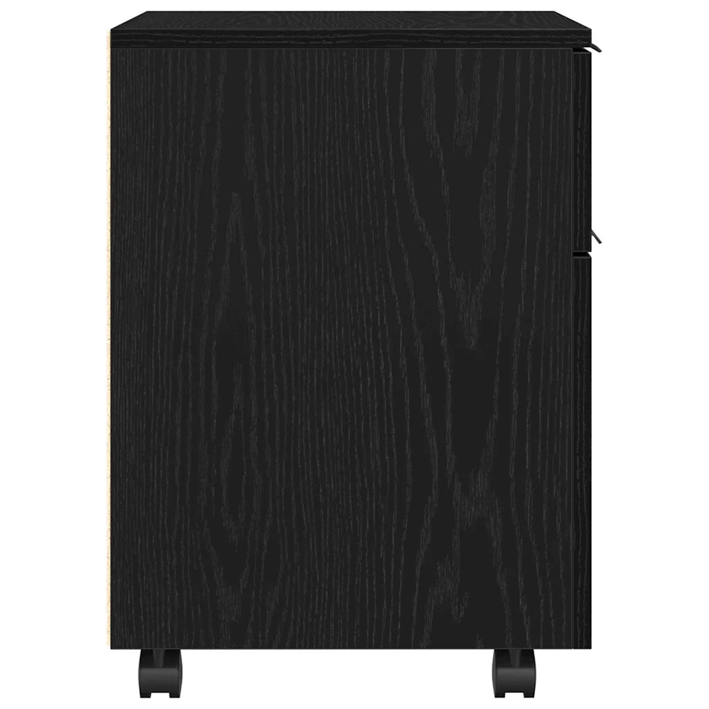Armadio per File Rovere Nero 45 x 38 x 54 cm Legno multistrato 862771