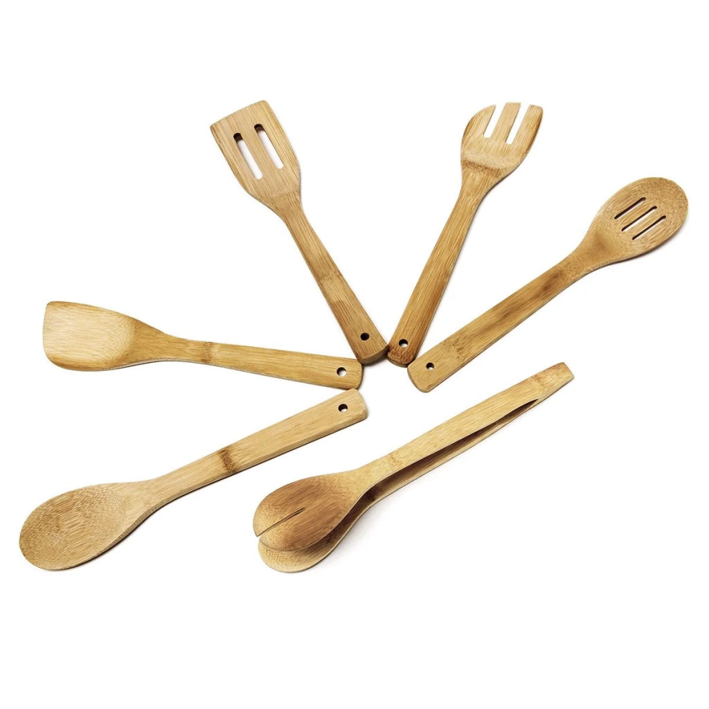 Set di utensili da cucina in bambù da 6 pezzi 13_0002912