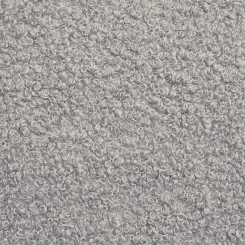 Sedia d'accento Grigio Chiaro Bouclé 42044823