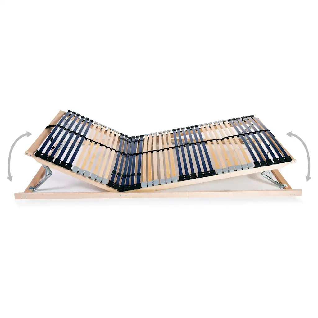 Rete a Doghe 7 Zone senza Materasso con 42 Doghe 120x200 cm 246477