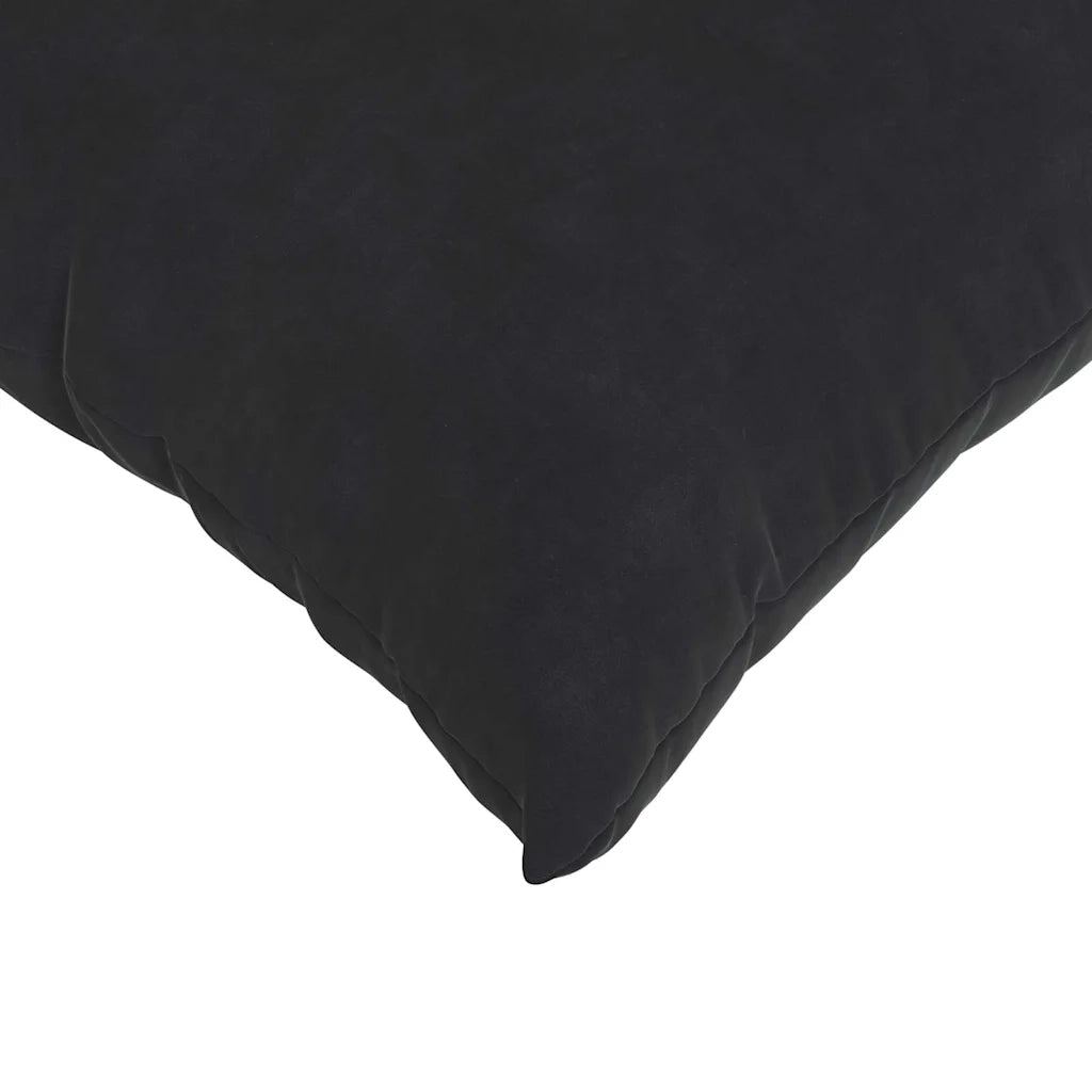 Cuscini da Divano 2 pcs Nero 50 x 30 cm Tessuto in Cords 42013633