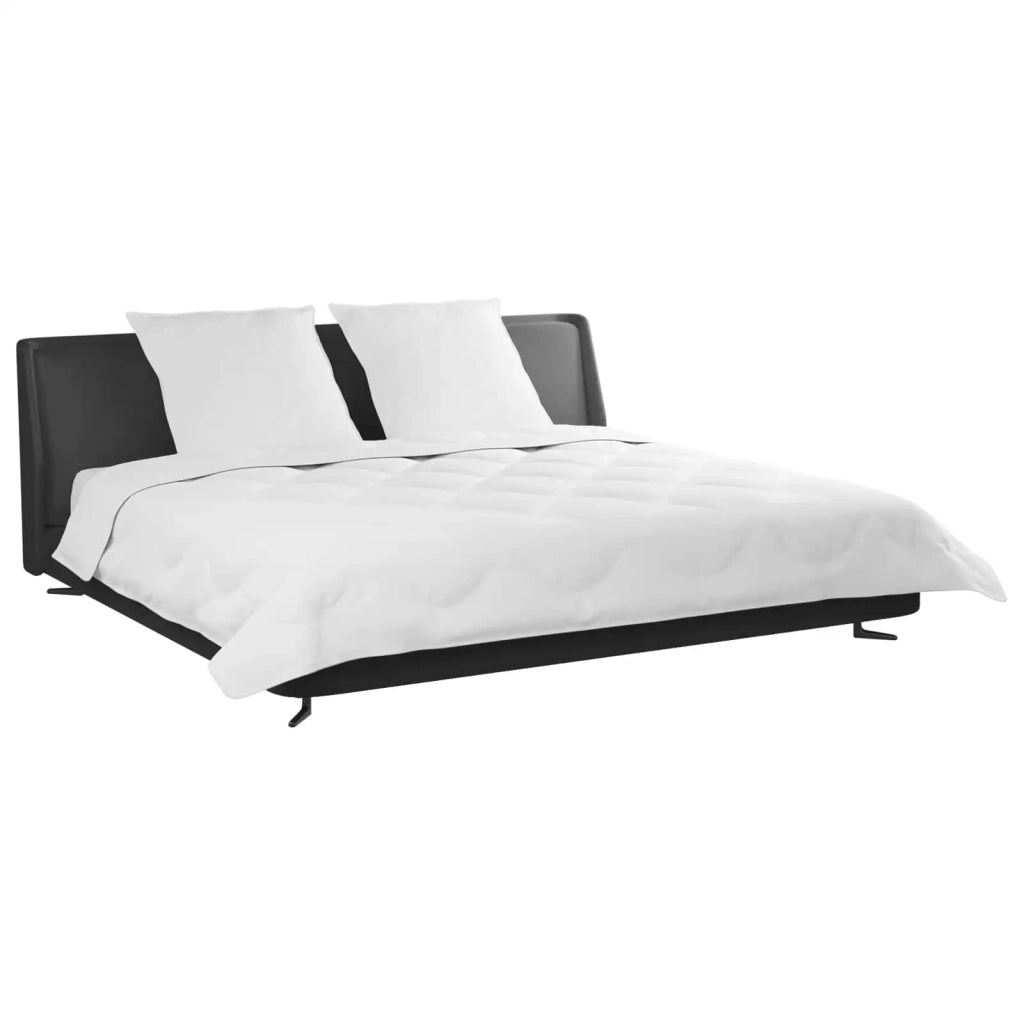 Duvet Invernale con cuscino 3 pcs Bianco Microfibra 3377860
