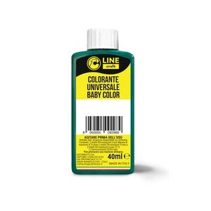 C COLORANTE UNIVERSALE 40ML NERO OSSIDO BABY COLOR- C LINE CRAFT- 12,0 pz