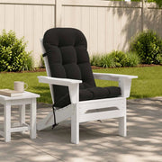 Cuscino per sedia Adirondack PUTTEN 100% Poliestere Nero 948225