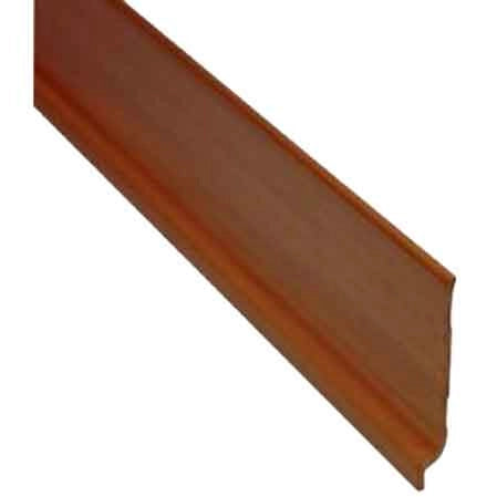 BATTISCOPA IN PVC 70x9 mm - noce - barra 2 mt - 10 pezzi