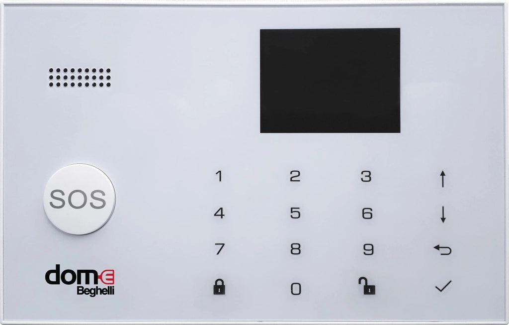 Kit di Allarme Wireless Wifi Gsm Pronto All'Uso Dom Beghelli e