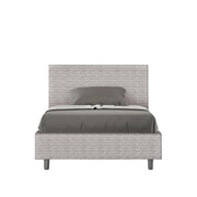 Letto 1 Piazza e Mezzo 120x190 cm Senza Rete Adele Aragona 1 Bianco