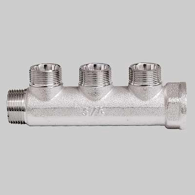 COLLETTORE LINEARE MF 3/4 CROMATO INTERASSE 36 MM  3 Vie     FAR