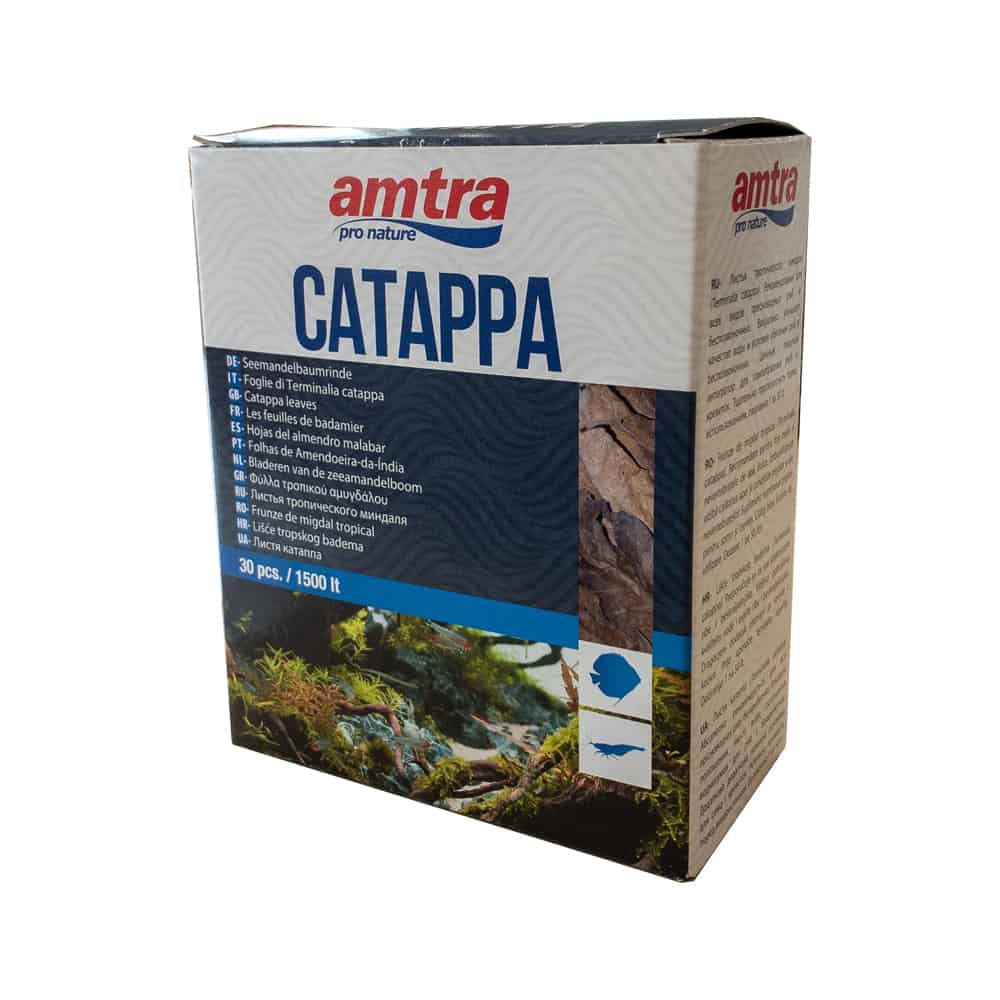 Amtra Pro Nature Catappa Leaves Confezione da 30 pezzi Utile per 2000 Litri