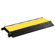 Dosso Passacavi con 3 Canali in Gomma 93 cm 142836