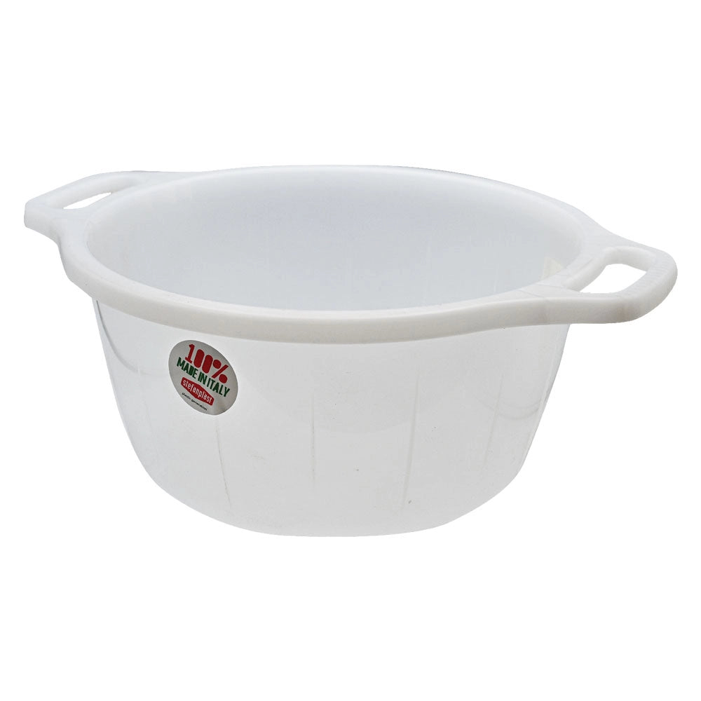 1pz bacinella bombata ã¸ 35 cm - 10 lt neutro cod:ferx.841003nlm