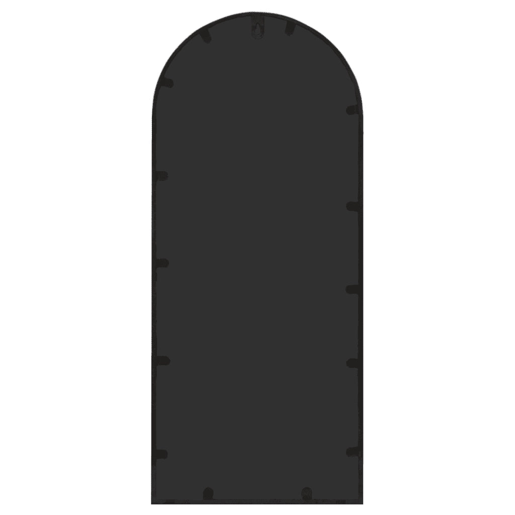 Specchio Nero 100x45 cm Ferro per Uso Interno 3093544