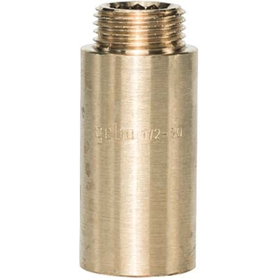 PROLUNGA MF OTTONE 500 GEBO - 1/2MF + MM 30- 5 pezzi